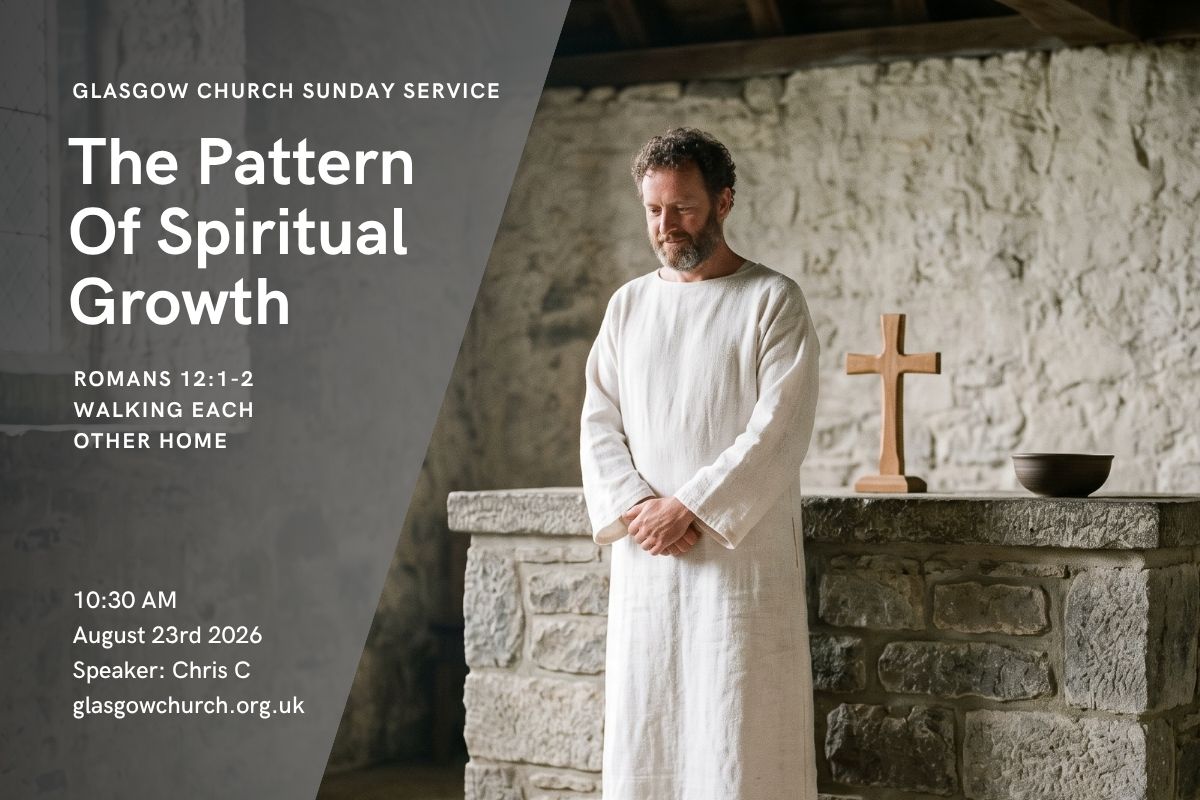 the pattern of spiritual growth walking each other home glasgow church of christ