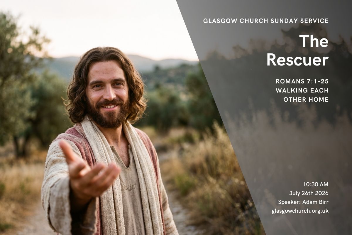 the rescuer walking each other home glasgow church of christ